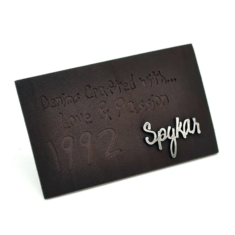 PU Metal Labels Manufacturer – Premium Hybrid Branding Labels